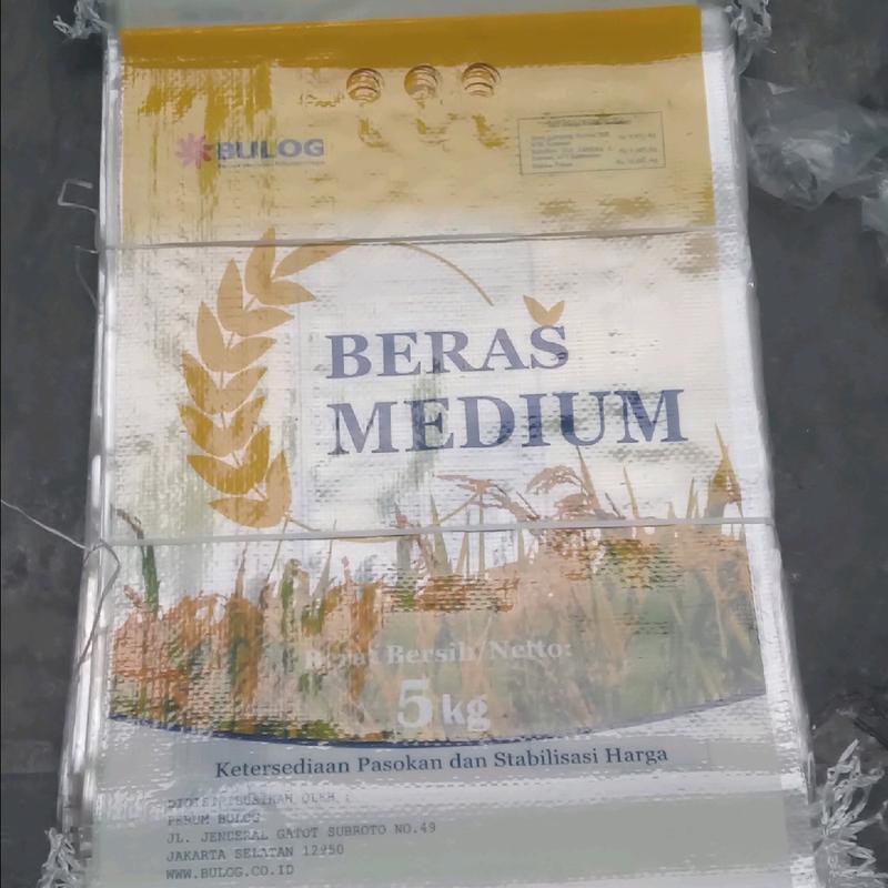 karung beras medium 5 kg 100 lembar 0