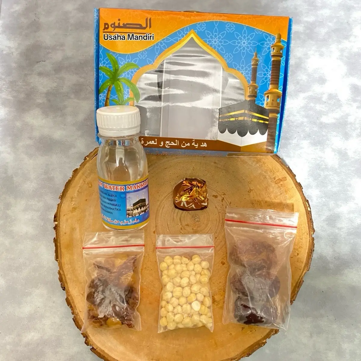 Paket oleh-oleh haji dan umroh 5 item