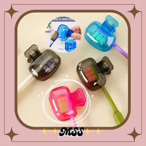 MSS-(COD) Penutup Kepala Sikat Gigi Portable Pelindung Sikat Gigi Bayi Anak Dewasa Model Jepitan Transparan/Cover Sikat Gigi Travel Motif Transparan Anti Kotor(BELI LOKAL) MSS-(COD) Penutup Kepala Sikat Gigi Portable Pelindung Sikat Gigi Bayi Anak Dewasa Model Jepitan Transparan/Cover Sikat Gigi Travel Motif Transparan Anti Kotor(BELI LOKAL)