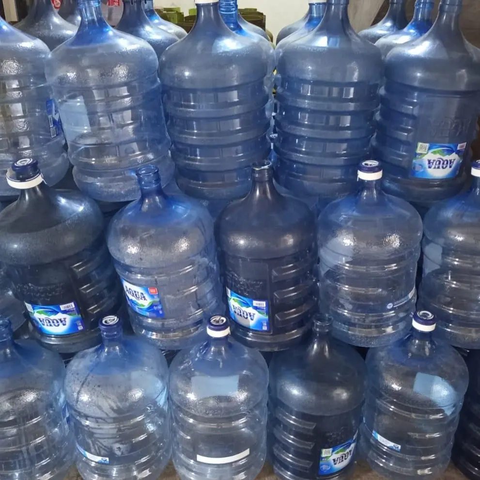 galon kosong siap digunakan untuk keperluan minum