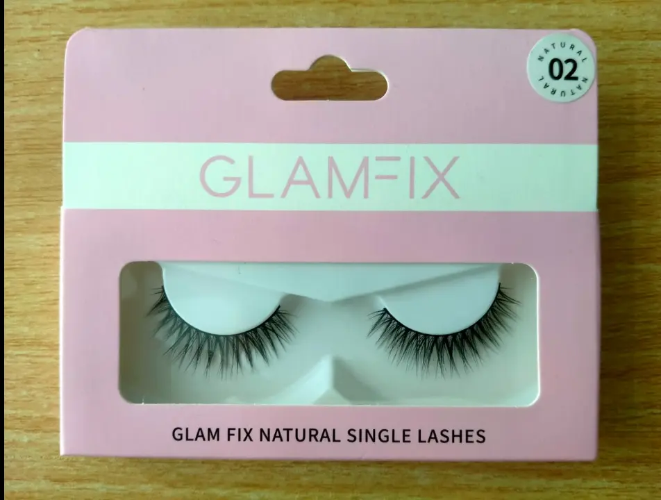 Bulu Mata Palsu GlamFix Natural Single Lashes - Desain Alami untuk Tampilan Lebat dan Menawan - Bulumata, Extension