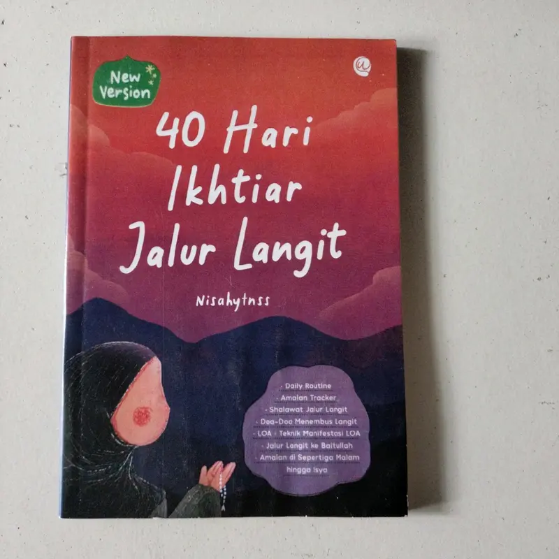 paket 2 buku best seller : 40 HARI IKHTIAR JALUR LANGIT & KUMPULAN AMALAN TIRAKAT 1