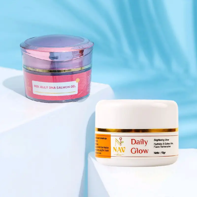 BUNDLING ISI 2 RED JELLY DNA SALMON + SUNSCREEN GLOWING LAMA 0