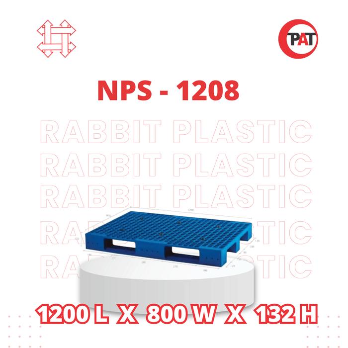 Gambar Rabbit Pallet Plastik NPS-1208 dari Putra Alam Teknologi Kab. Bekasi Tokopedia