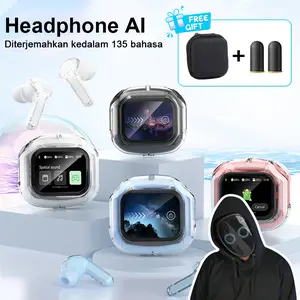 [Exclusive Katakay85] XP16 TWS Bluetooth headset with HIFI sound quality, LED multi-function touch screen, heavy bass noise reduction, HD call, and real-time translation in 135 languages