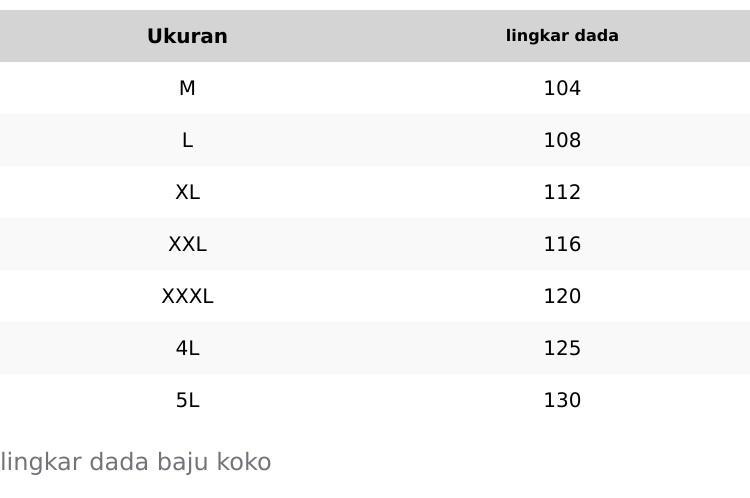 Big Size Jumbo Baju Koko Pria Muslim Dewasa Lengan Pendek Baju Koko Batik Kobata Terbaru