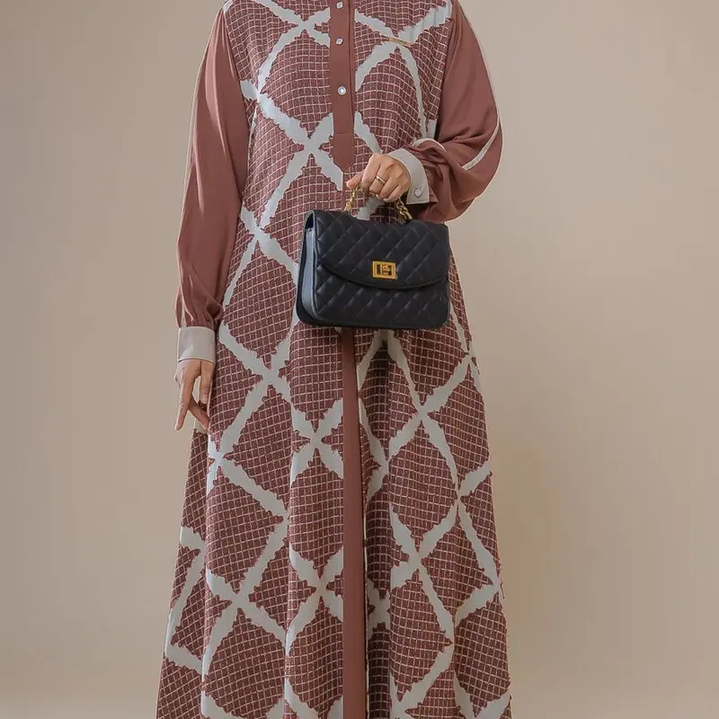 Kode C Gamis dewasa random model d azhura butik kode C 5