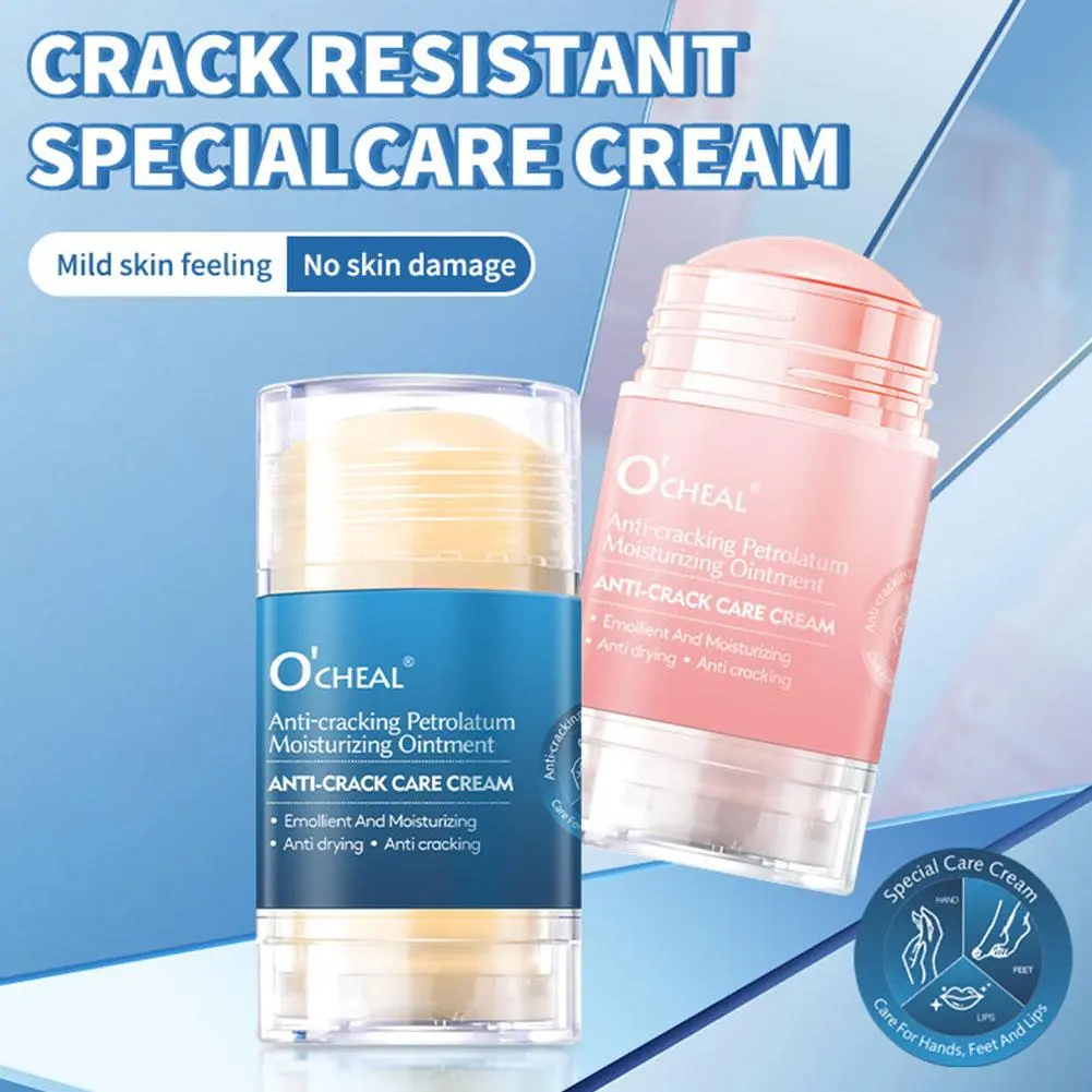 40g Anti-Drying Crack Foot Cream Hand Cracked Moisturizing Care Cream Moisturizing Stick Cream Removal Dead Skin Hand Feet Care