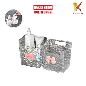 [COD] SK C1262 Kotak Penyimpanan Bumbu Dapur Kosmetik Tanpa Bor Serbaguna