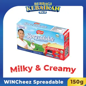 WINCheez Keju Spreadable 150 Gram