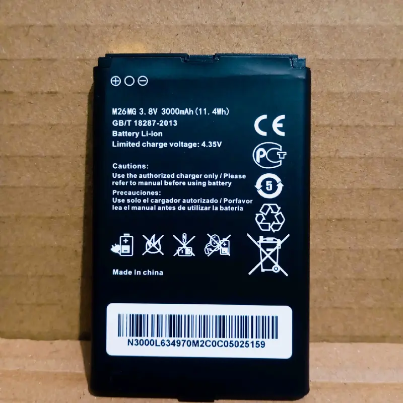 Baterai Mifi Modem Mobile Wifi M26G 2050mAh  M26MG 3000mAh XL Go HKM M21 M22 Tsel Orbit N1 N2 Batre Batere Original 100% Battery 3