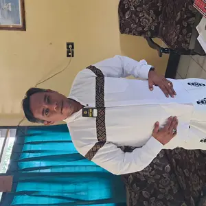 Setelan SARKO Sarung Dan Koko Lengan Panjang Motif Kobata Qinang Sarung Motif Sarang Tawon