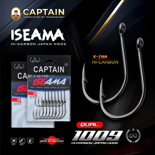 Kail Pancing Captain Iseama 1009 High Carbon Japan Technology 1
