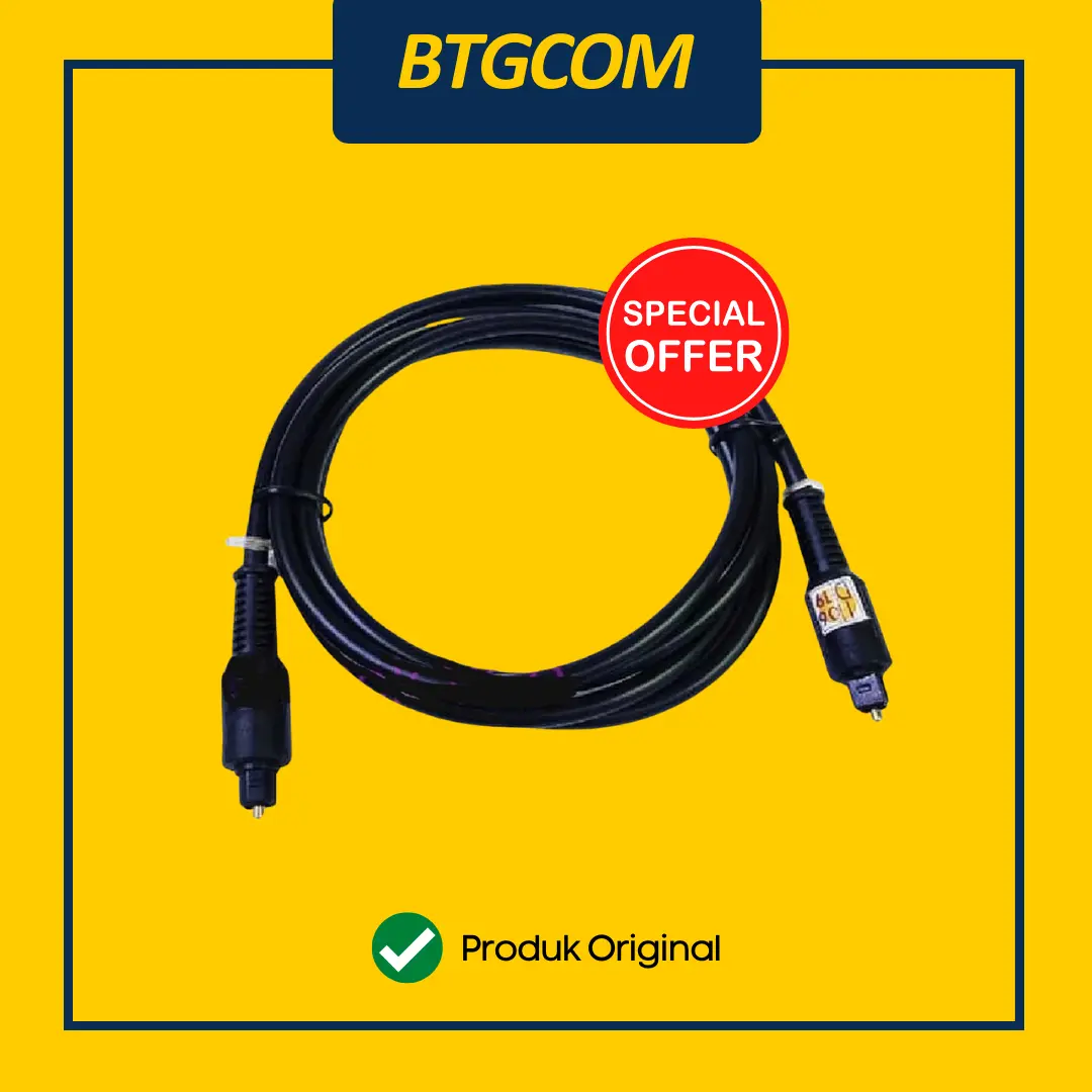 KABEL AUDIO NYK DIGITAL FIBER OPTIC TOSLINK CABLE 3M 3 M METER