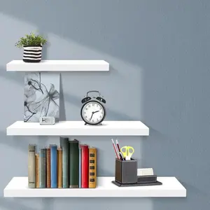 Rak dinding 3 susun 40-30-20 cm serbaguna slim minimalis