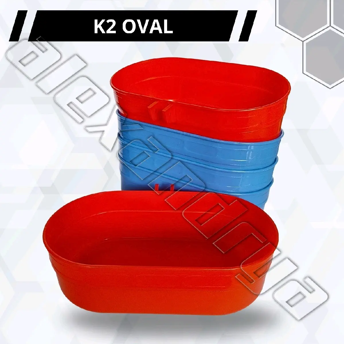 (20pcs) CEPUK MANDI MAKAN BURUNG CEPUK OVAL K2