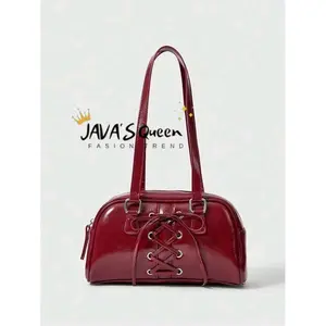 Roudbag Vintage Terbaru Tas Bahu Wanita - Tas Tenteng Motif Pita Kulit Selempang Slingbag