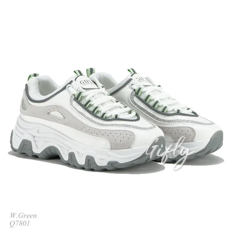 GIFLY Mun Hee Sneakers Wanita Q7801 Shoes Karet Casual 3
