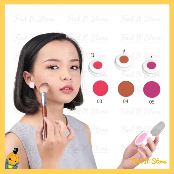 Find it Store - Viva Fin Touch Blush On | Perona Pipi | 2gr Red Wajah Pewarna 2