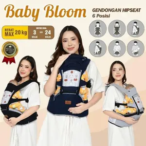 SALE! Gendongan Hip Seat 6 Posisi / Hipseat Snobby / Flower / Cintaka / Baby Bloom Gendongan Duduk ORIGINAL