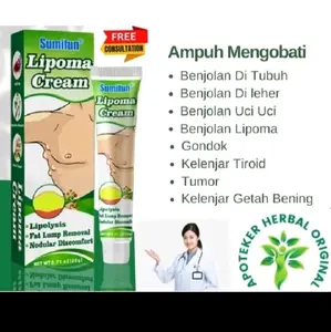 2pcs cream lipoma untuk benjolan lipoma pada tubuh