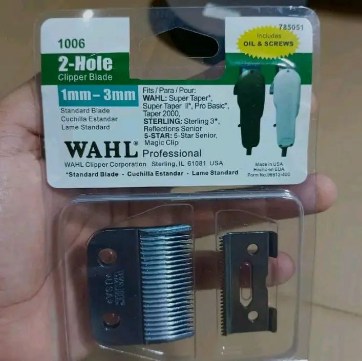 mata pisau WAHL original super taper blade original USA clipper WAHL 7