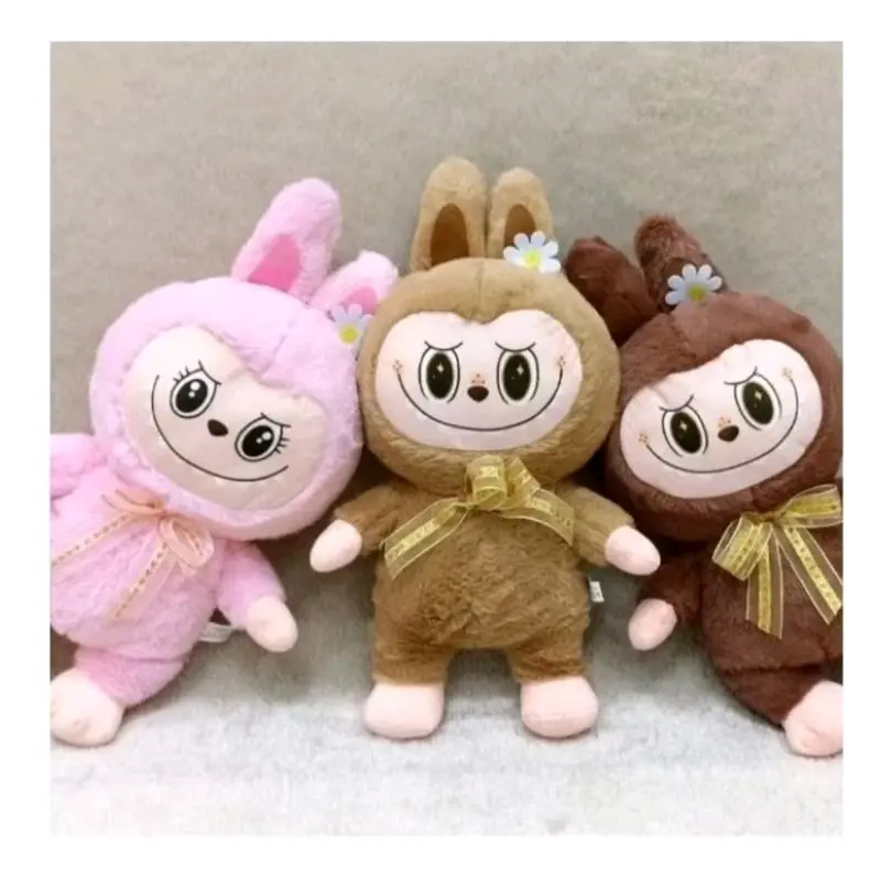 Bisa COD boneka labubu bahan halus viral banyak pilihan warna 6