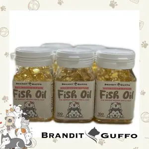 Fish oil vitamin minyak ikan anjing kucing cat dog pet vitamin bulu