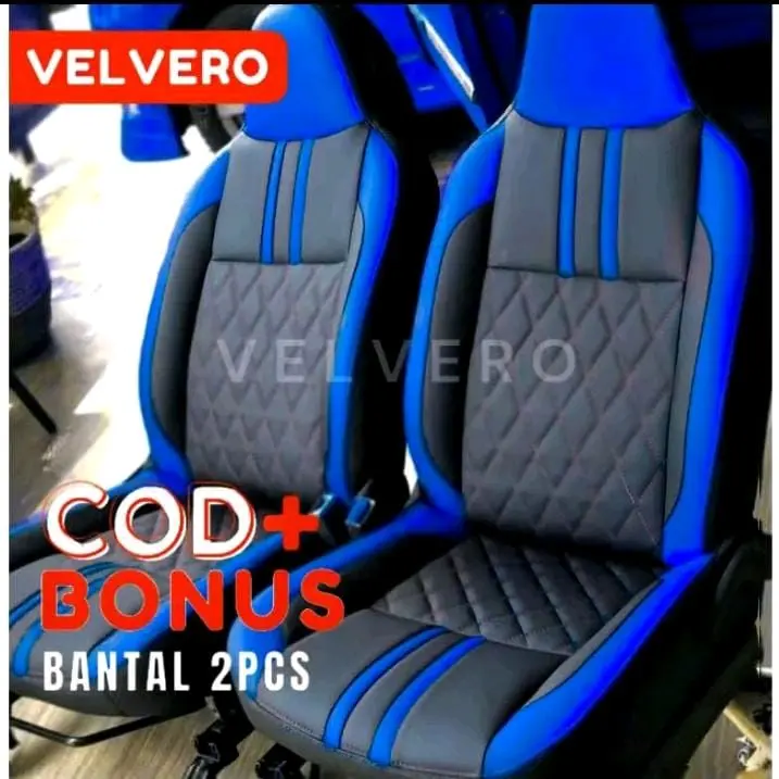 Sarung Jok Mobil Sigra Full Set - 3 Baris Garansi 100% - Cod + Bonus