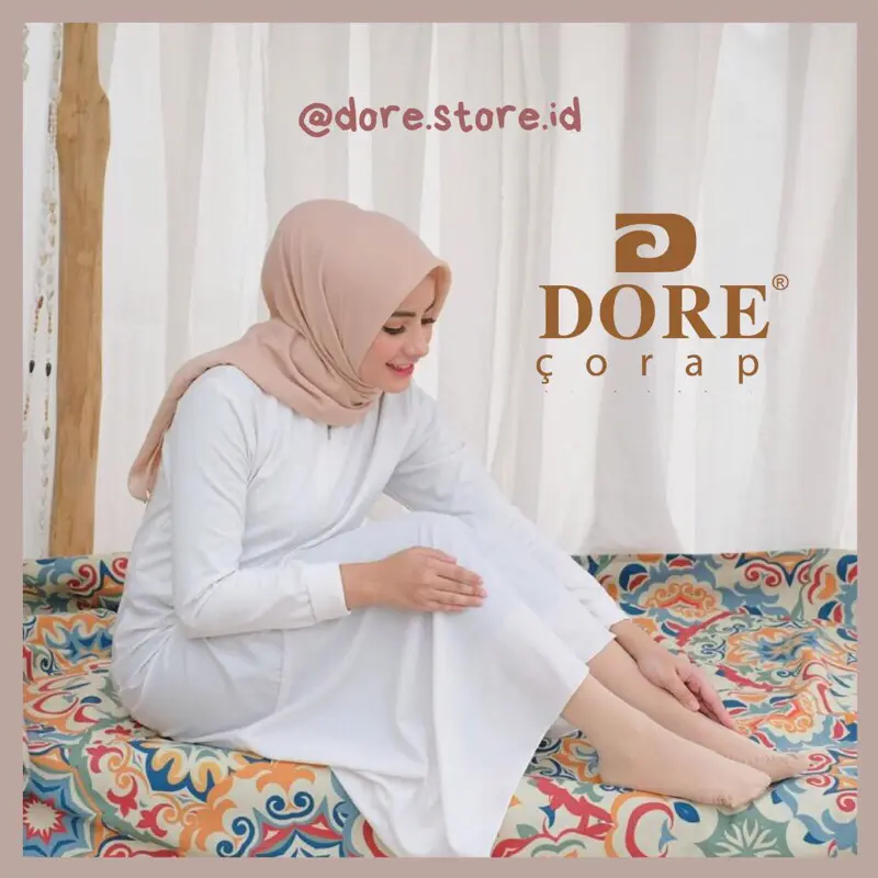 (Original) Kaos kaki turki DORE / Kaos Kaki Premium / Kaos kaki import / Kaos kaki Stocking / Stocking Musimah / Kaos Kaki muslimah / Kaos kaki polos / Kaos Kaki anti slip / Kaos Kaki travel / Kaos Kaki umroh / Kaos kaki haji/ Kaos Kaki polos 4