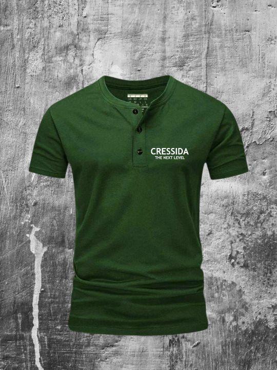 KAOS HANLEY LOGO CS KAOS KANCING 3 KAOS PRIA LENGAN PENDEK NEW Keren Polos Baju Dewasa | Hot Item