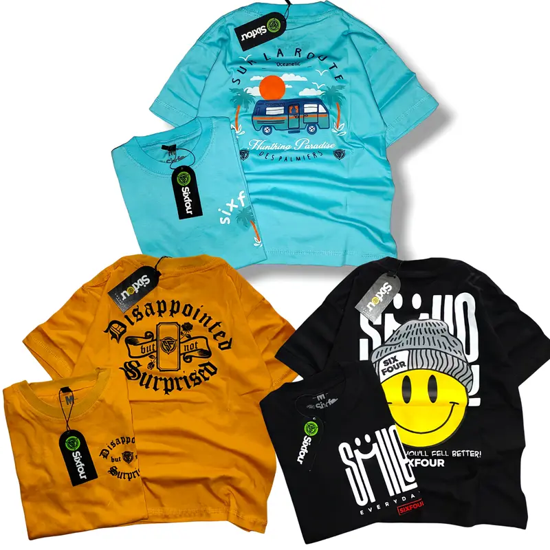 Paket 3 pcs kaos distro anak branded laki laki dan perempuan usia 3,5-12 tahun Combed 30s Bunda 1