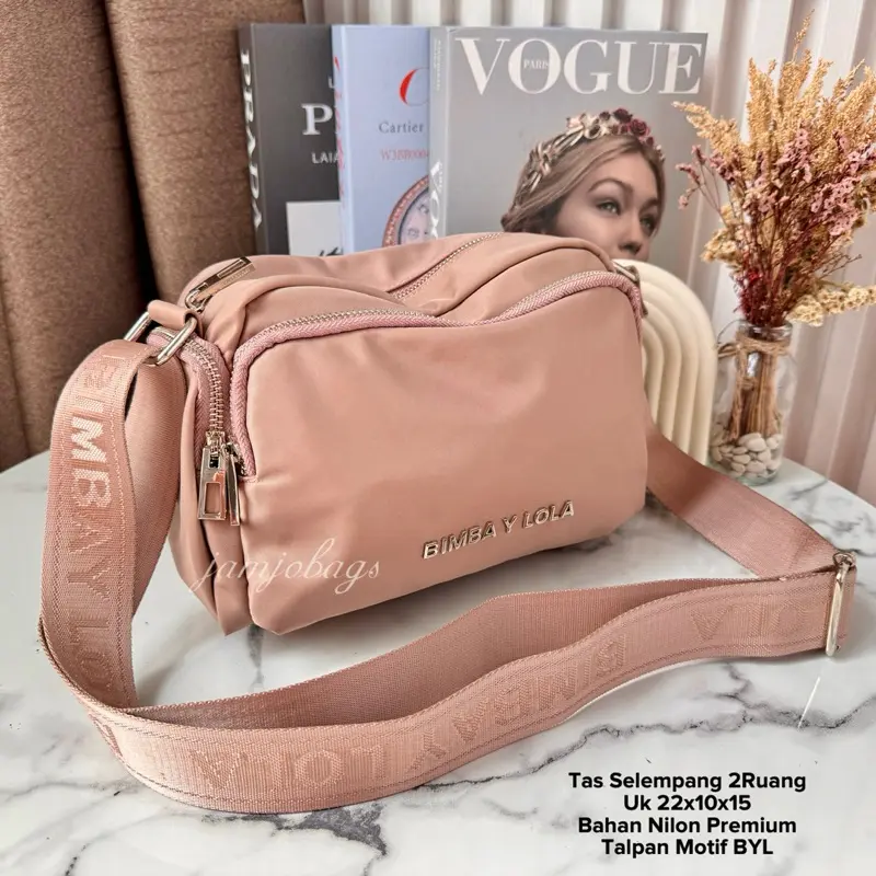 TAS SELEMPANG IMPORT BIMBA LIS MOTIF TAS BATAM JAMJO 4