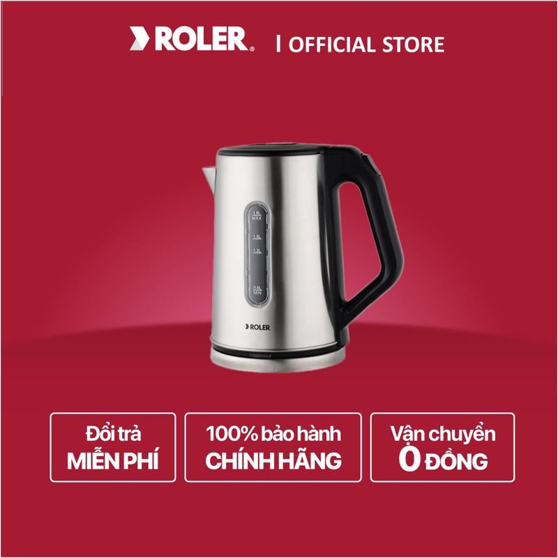 Ấm siêu tốc Inox 304 1.8 lít Roler RK-5136 1500W