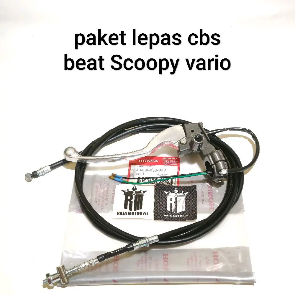 PAKET LEPAS CBS KOMPLIT + SWITCH REM SCOOPY BEAT ESP VARIO 110 LED F2 ESP BEAT STRE BEAT POP ESP VARIO 150 ESP