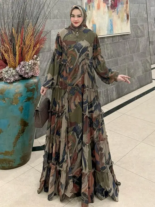 DRESS ISWARI SERIES PREMIUM SET  ORY BY  YODIZEIN SYARI 6