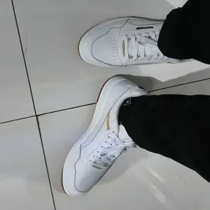 PUMA Sepatu Sneaker Court Ultra White-White-Gold