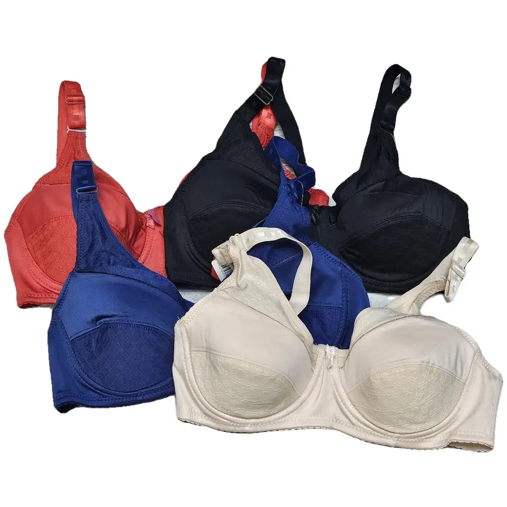 3PCS Bra Bh Wanita Kawat Busa Tipis Sekali Polos Ukuran 36 - 42 Lembut Nyaman dipakai Harian
