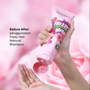 Sariayu Shampoo Frizzy Hair Natural dengan Rose Water & Menthol 83% Bahan Alami Tanpa Paraben TONIC all in Colour oil Krim Pewarna obat kutu Essential pelurus rambut 3in1