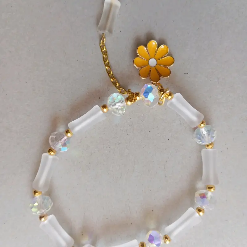 Gelang Wanita Manik-Manik Bambu Aksesoris Fashion 3