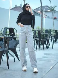 Jeanstyle - Celana Jeans Panjang Highwaist Wanita J01 K4 Premium
