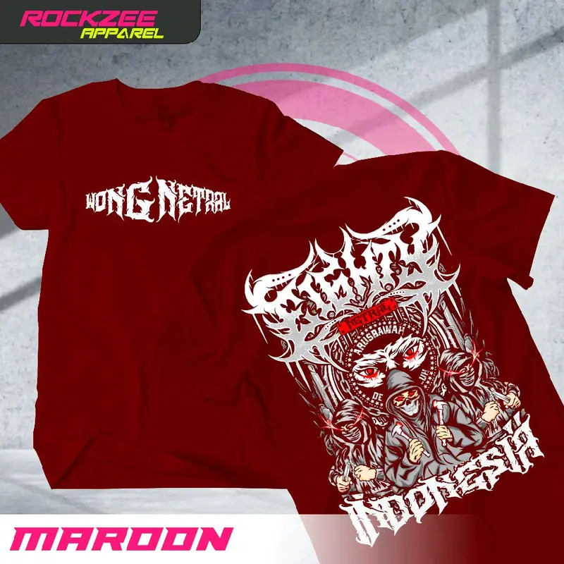 Kaos (Wong Netral) Anak dan Dewasa Unisex Cewek-Cowok Kaos Distro bisa buat Couple Kain Katun Combed Premium 2