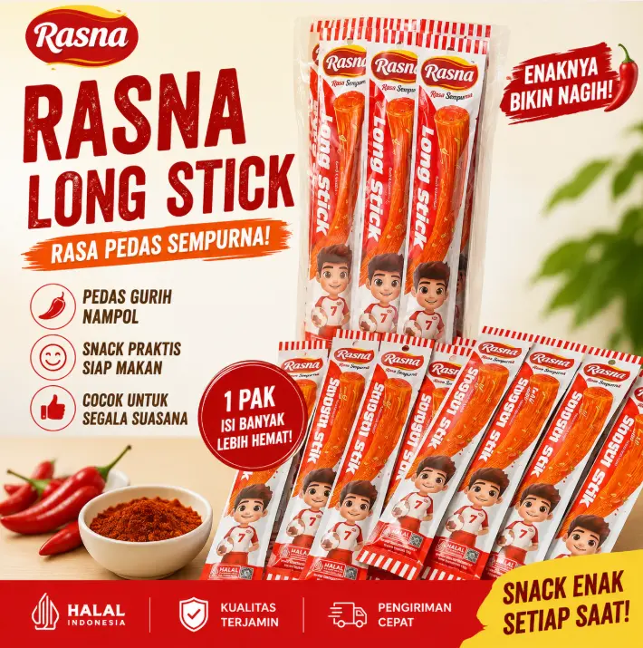 Rasna Thau Thau Shogun Stik Isi 20 Pcs Snack Camilan Anak Murah Halal Latiao Gurih Lezat Food Gluten Snack Siap Cemilan Jajanan
