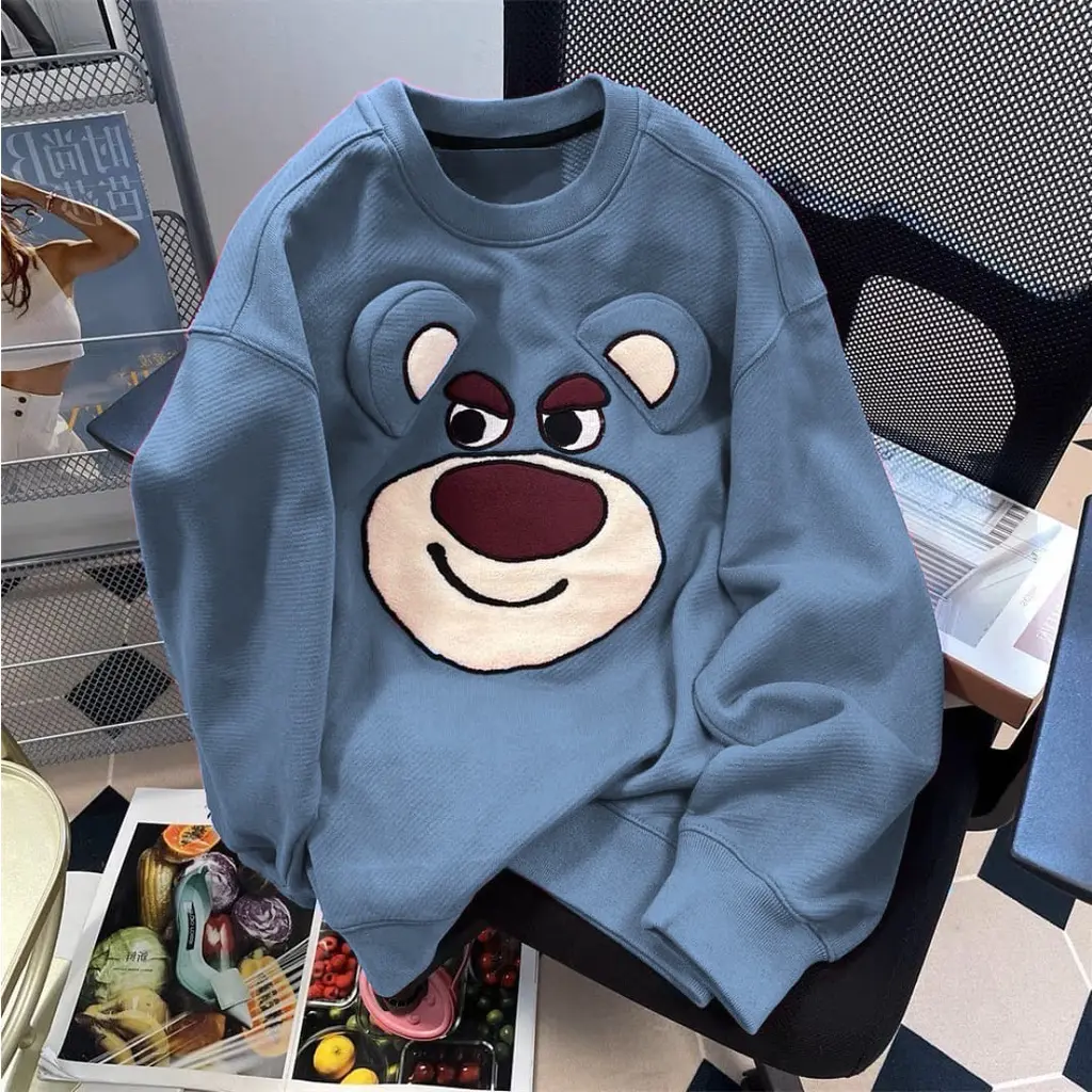 LOTSO EAR SWEATER WANITA OVERSIZE - SWEATSHIRT SWEATER WANITA