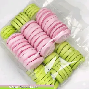 Brem Rasa Buah Premium Tekstur Padat dan Kering Isi Lebih Banyak Asli Wonogiri Varian Melon Apel dan Stroberi