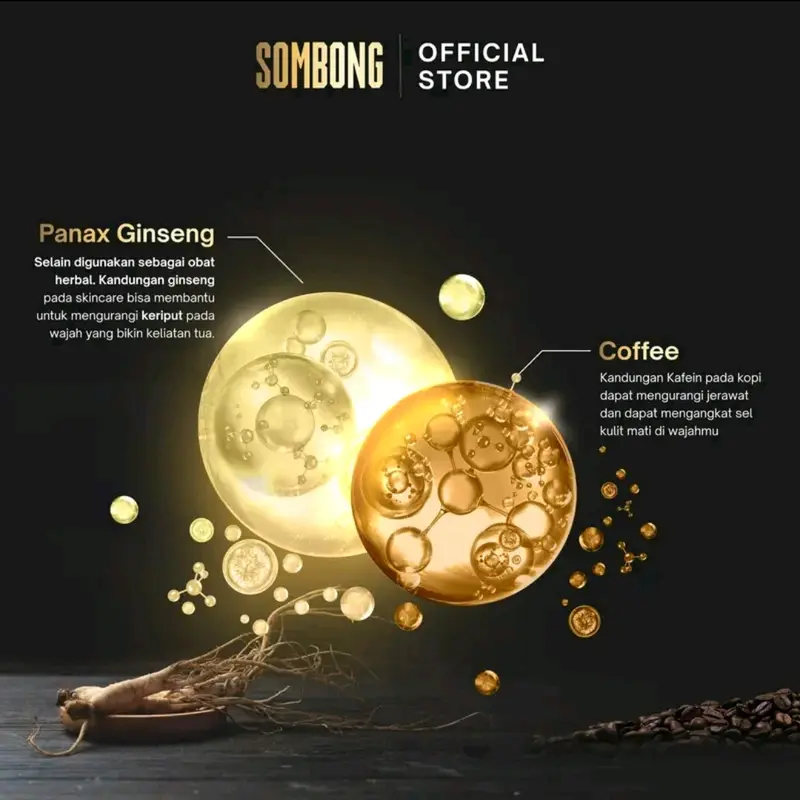SOMBONG 5-in-1 Face Wash with Coffee & Ginseng 4