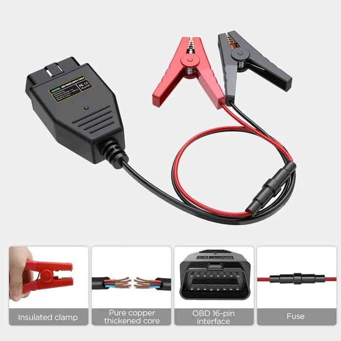 AUTOOL BT-30 ECU Saver Alat Penyimpanan Memori OBD2  Power Supply Darurat 3