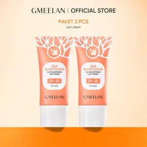 GMEELAN 2PCS Krim Sea Buckthorn Gluta Lazy Cream 30g Niacinamide Pemutih Wajah