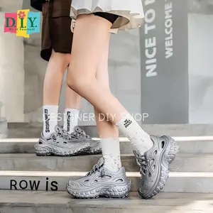 [D.I.Y.]Sepatu Sneakers Unisex Wanita Pria Premium Original NEW  Sneakers Pria Wanita Olahraga Model Korea