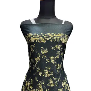 ( 0.5 M ) Maxmara Lux Motif - Bahan Jatuh dan Lembut untuk Seragam Keluarga, Gamis, Tunik, Kemeja kain  sarimbit bahan polyester